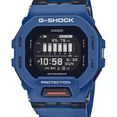 CASIO G-SHOCK Men Black Dial & Blue Straps Digital Watch G1147 GBD-200-2DR