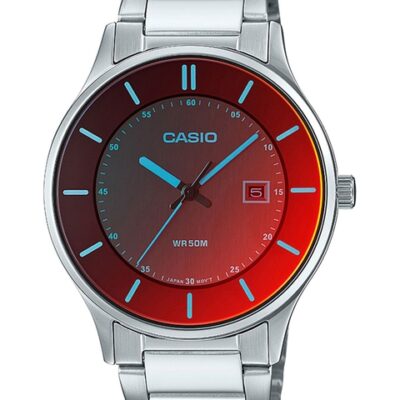 CASIO Men Stainless Steel Bracelet Style Straps Analogue Watch A2109
