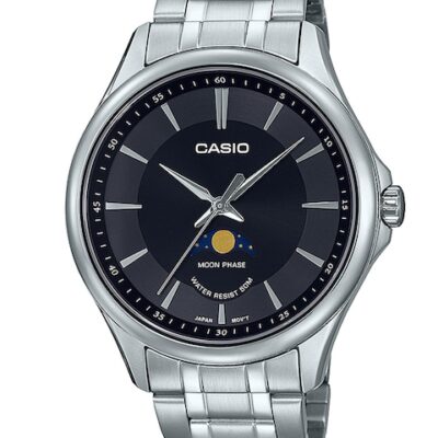 CASIO Men Stainless Steel Bracelet Style Straps Analogue Watch A2165