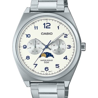 CASIO Men Stainless Steel Straps Analogue Display Watch A2176