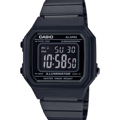 CASIO Unisex Black Digital Watch D199 B650WB-1BDF
