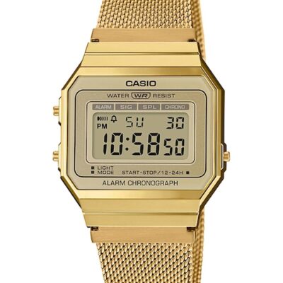Casio Vintage Women Gold Digital watch D171 A700WMG-9ADF