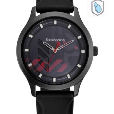 Fastrack Men Black Analogue Watch 3250NP...