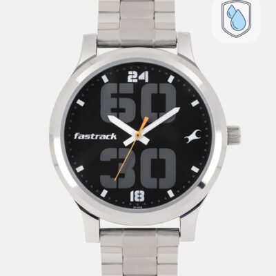 Fastrack Men Black Analogue Watch 38051S...