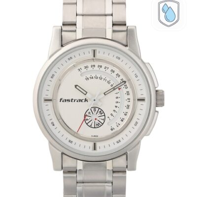 Fastrack Men Off-White Analogue Watch 32...