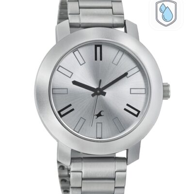 Fastrack Men Silver-Toned Dial Watch 312...