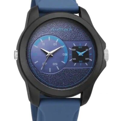 Fastrack Men Textured Dial & Straps Analogue Watch NP38042PP05