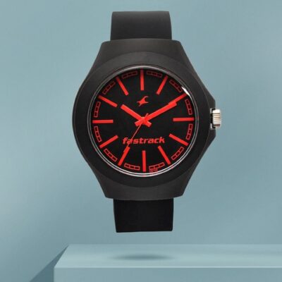 Fastrack Unisex Black Analogue Watch NG3...
