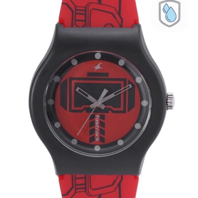 Fastrack Unisex Red Printed Dial & ...
