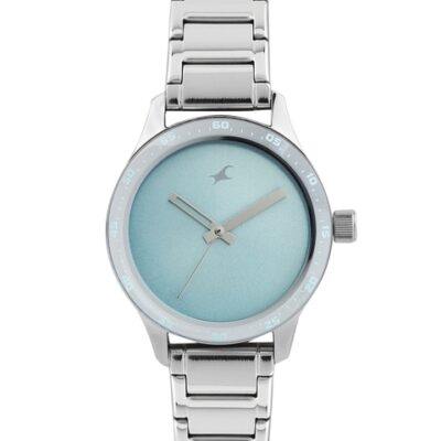 Fastrack Women Blue Dial Watch 6078SM03
