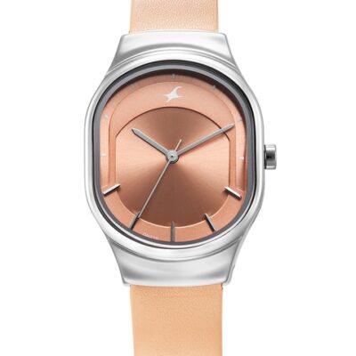Fastrack Women Dial & Leather Strap...