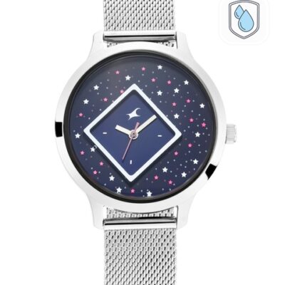 Fastrack Women Navy Blue Analogue Watch