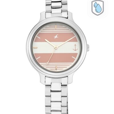 Fastrack Women Peach-Coloured Analogue Watch 6217SM01