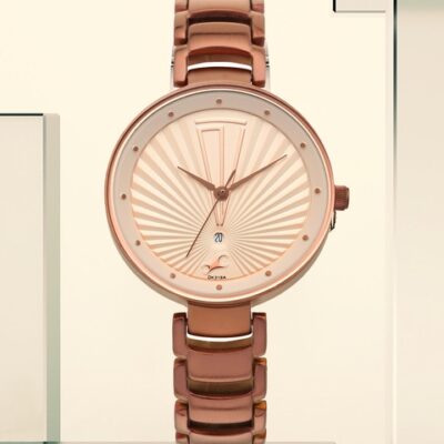 Fastrack Women Rose Gold Analogue Watch