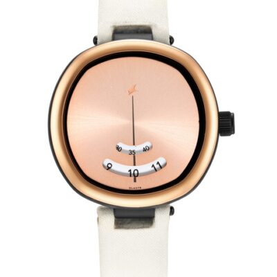 Fastrack Women Rose Gold-Toned Dial &#03...