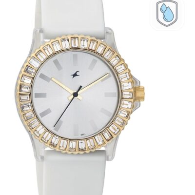 Fastrack Women Silver-Toned Dial Watch NF9827PP01J