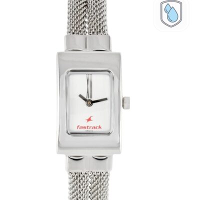 Fastrack Women White Dial Watch NA2049SM...