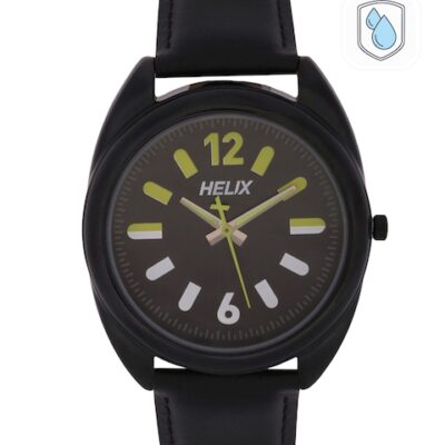 Helix Men Brown Analogue Watch TW038HG04