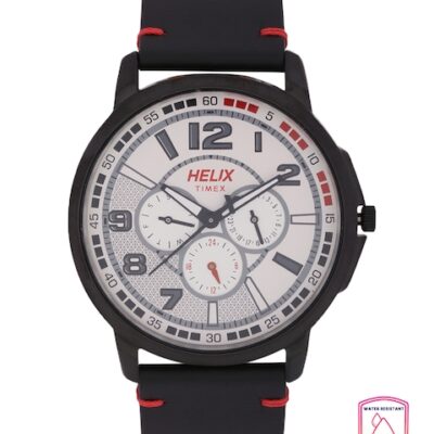 Helix Men Off-White Analogue Watch TW027...