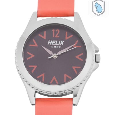 Helix Women Grey & Pink Leather Ana...