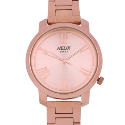 Helix Women Rose Gold-Toned Analogue Watch – TW032HL21