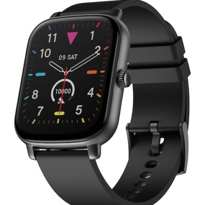 NOISE Black ColorFit Icon Buzz Bluetooth Calling Smart Watch with Voice Assistance
