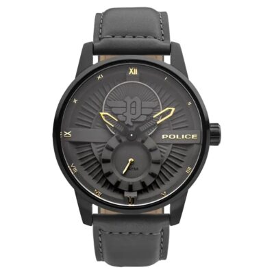 Police Round Dial Analog Watch for Men &...
