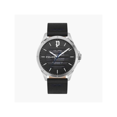 Police Round Dial Analog Watch for Men &...
