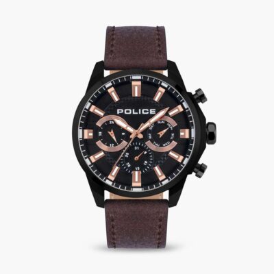 Police Round Dial Analog Watch for Men – Plpewjf2204204