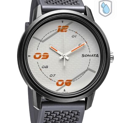 Sonata Men Grey Analogue Watch 77085PP09...