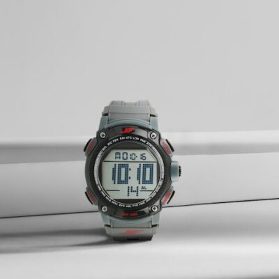 Sonata Men Grey Digital Watch NL77073PP02A
