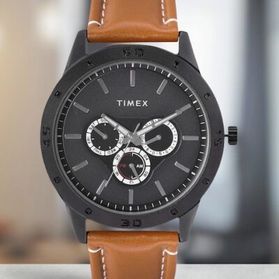 Timex Men Black Analogue Watch TW000U913