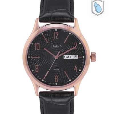 Timex Men Black Analogue Watch – TW0TG6516