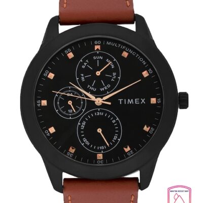 Timex Men Black Multifunction Analogue Watch – TWEG18505