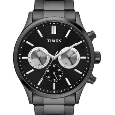 Timex Men Black Multifunction Analogue Watch – TWEG19605
