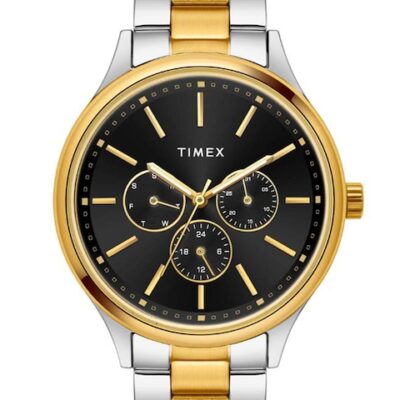 Timex Men Brass Dial & Stainless St...