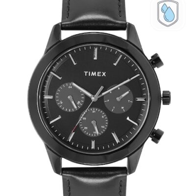 Timex Men Brass Dial & Straps Analogue Multi Function Watch TWEG185SMU04