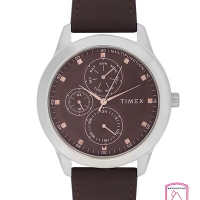Timex Men Brown Multifunction Analogue Watch – TWEG18501