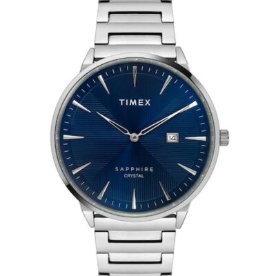 Timex Men Dial & Stainless Steel Br...