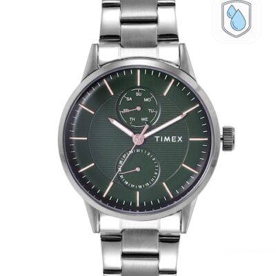 Timex Men Green Go Forward Analogue Watch TWEG19905