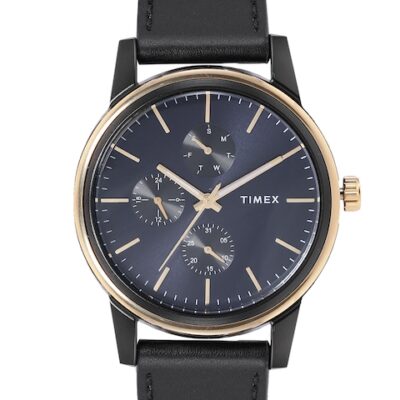 Timex Men Leather Straps Analogue Multi Function Watch TWEG18902
