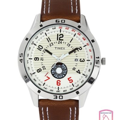 Timex Men Off-White Dial Watch TI000U900...