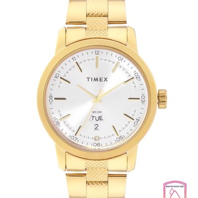 Timex Men Silver-Toned Analogue Watch – TW000G915