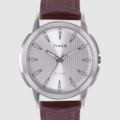 Timex Men Silver-Toned Analogue Watch TW...