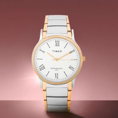 Timex Men White Analogue Watch – TW000R432
