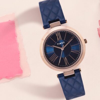 Timex Women Blue Analogue Watch – ...