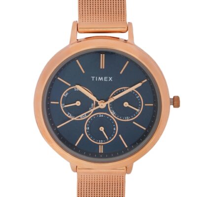 Timex Women Blue Multifunction Analogue Watch – TWEL14502