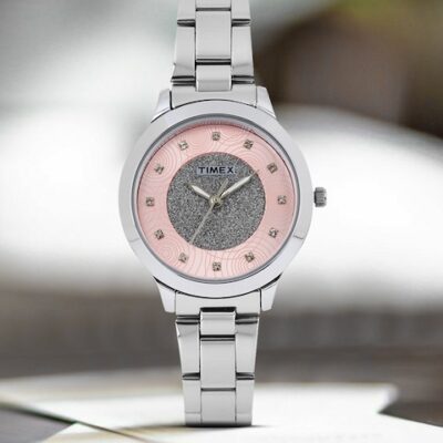 Timex Women Pink Analogue Watch – ...