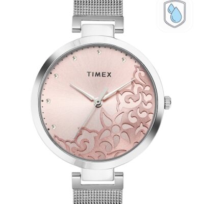 Timex Women Pink Analogue Watch – ...