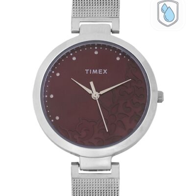 Timex Women Red Analogue Watch – TW000X218